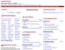 Tablet Screenshot of dallas.localfiles.com