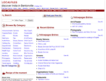 Tablet Screenshot of bentonville.localfiles.com