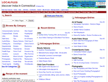 Tablet Screenshot of connecticut.localfiles.com